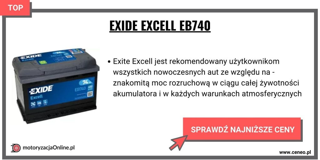 Exide Excell Eb740