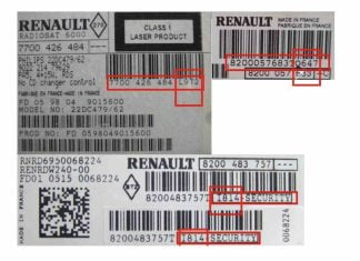 Kody do radia Renault. Megane 2, Clio 3, Master i inne Kody do radia Renault